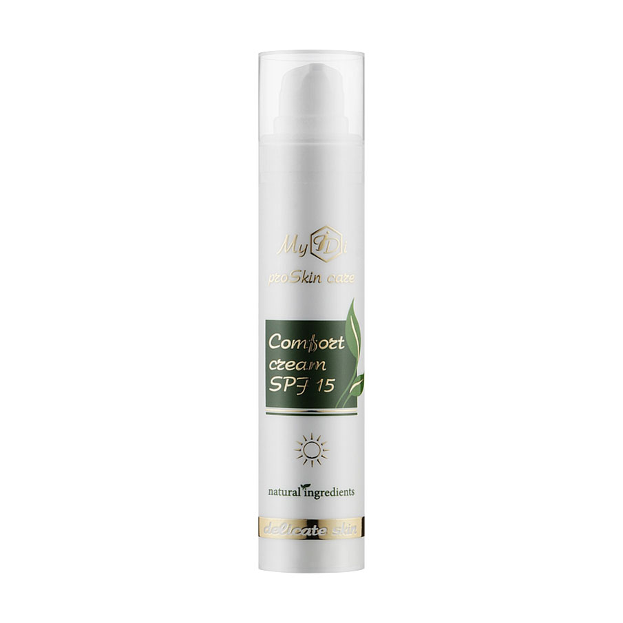 Відновлювальний денний крем для обличчя MyIDi Comfort Cream, SPF 15, для чутливої шкіри, 50 мл